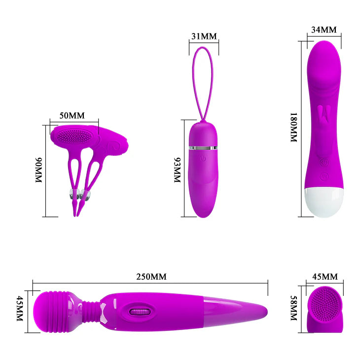 Kit Vibratori Purple Desire