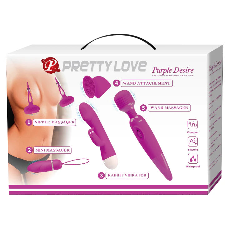 Kit Vibratori Purple Desire